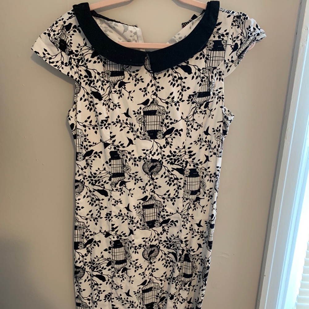Voodoo Vixen Birdcage Wiggle dress